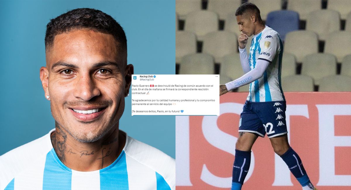 Paolo Guerrero Deja Racing Club Club Argentino Se Pronuncia Tras