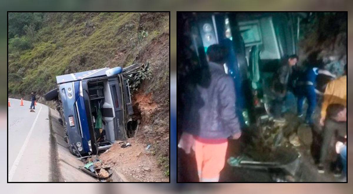 Piura 4 Muertos Y 25 Heridos Deja Choque De Bus Contra Cerro