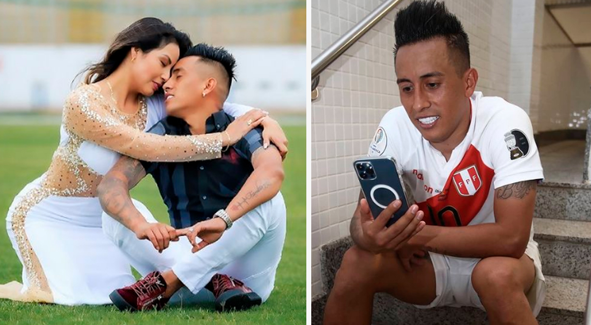 Pamela López en Instagram realiza videollamada a Christian Cueva tras