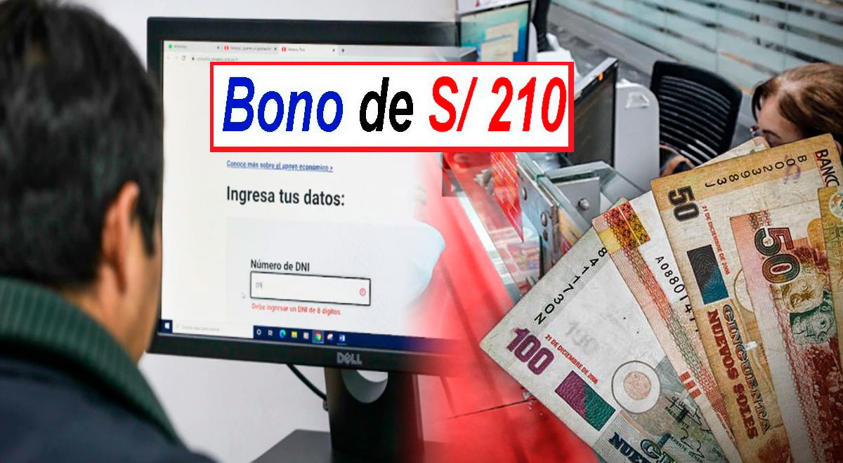 Bono 210 soles Formas de pago y padrón de beneficiarios del subsidio