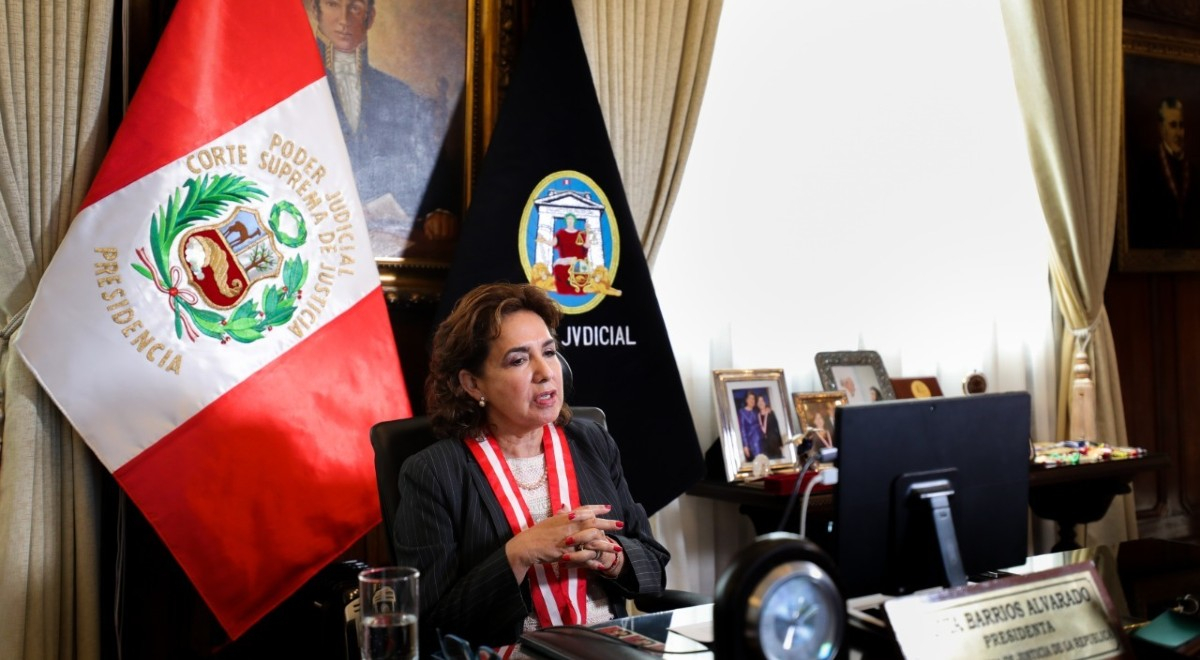 La Presidenta Del Poder Judicial Elvia Barrios Dijo Que Confrontar La