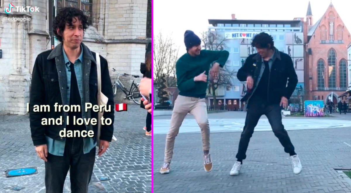 TikTok Viral Peruano En Alemania La Rompe Con Sus Pasos De Baile Y Da