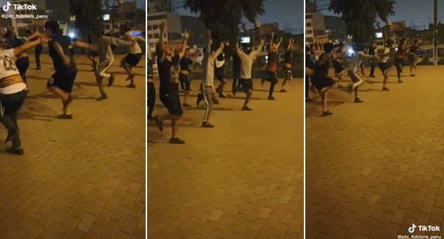 Tiktok Viral Peruanos Bailan Al Ritmo Del Huaylas Y Dejan Impactados A