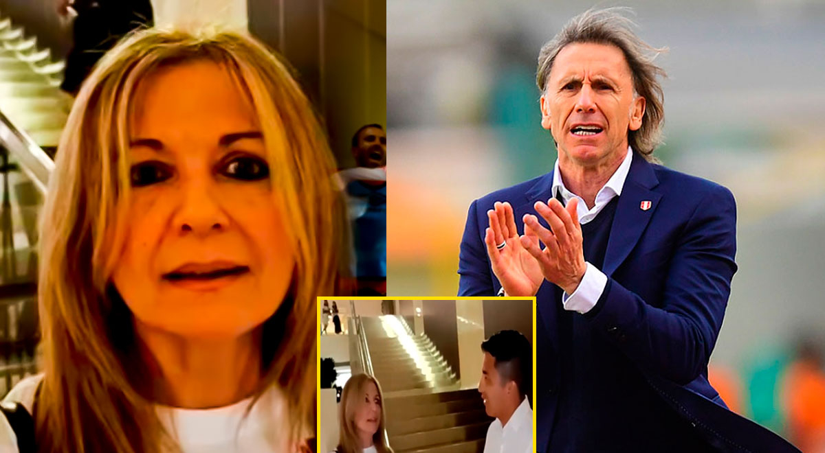 Ricardo Gareca Su Esposa Hizo El Pare A Reportero Por Pregunta