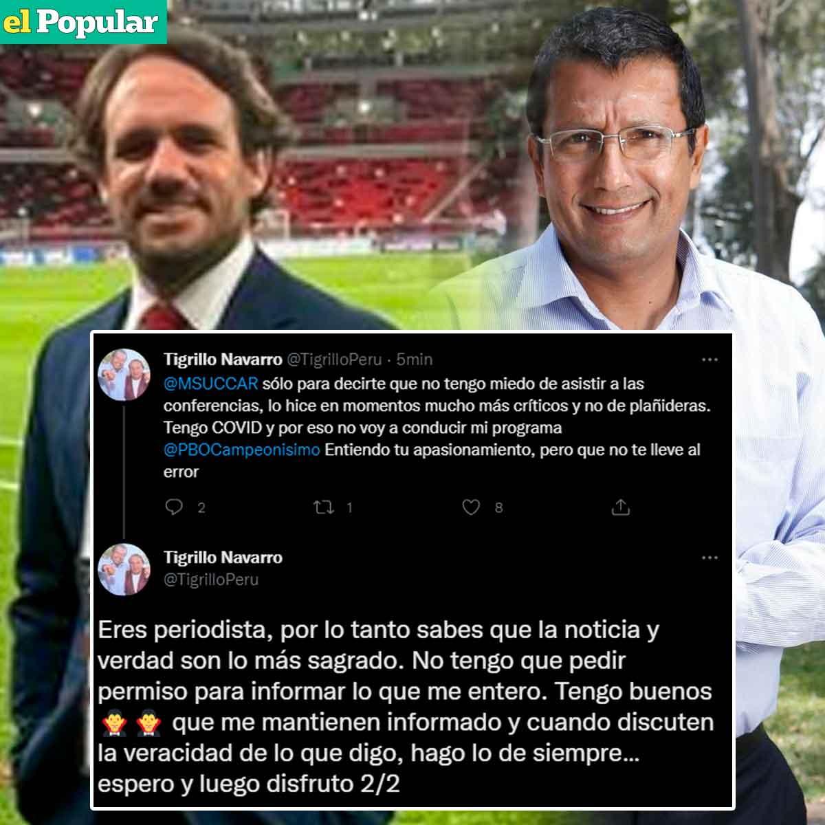 Twitter Viral Tigrillo Navarro Arremete Contra Michael Succar Por