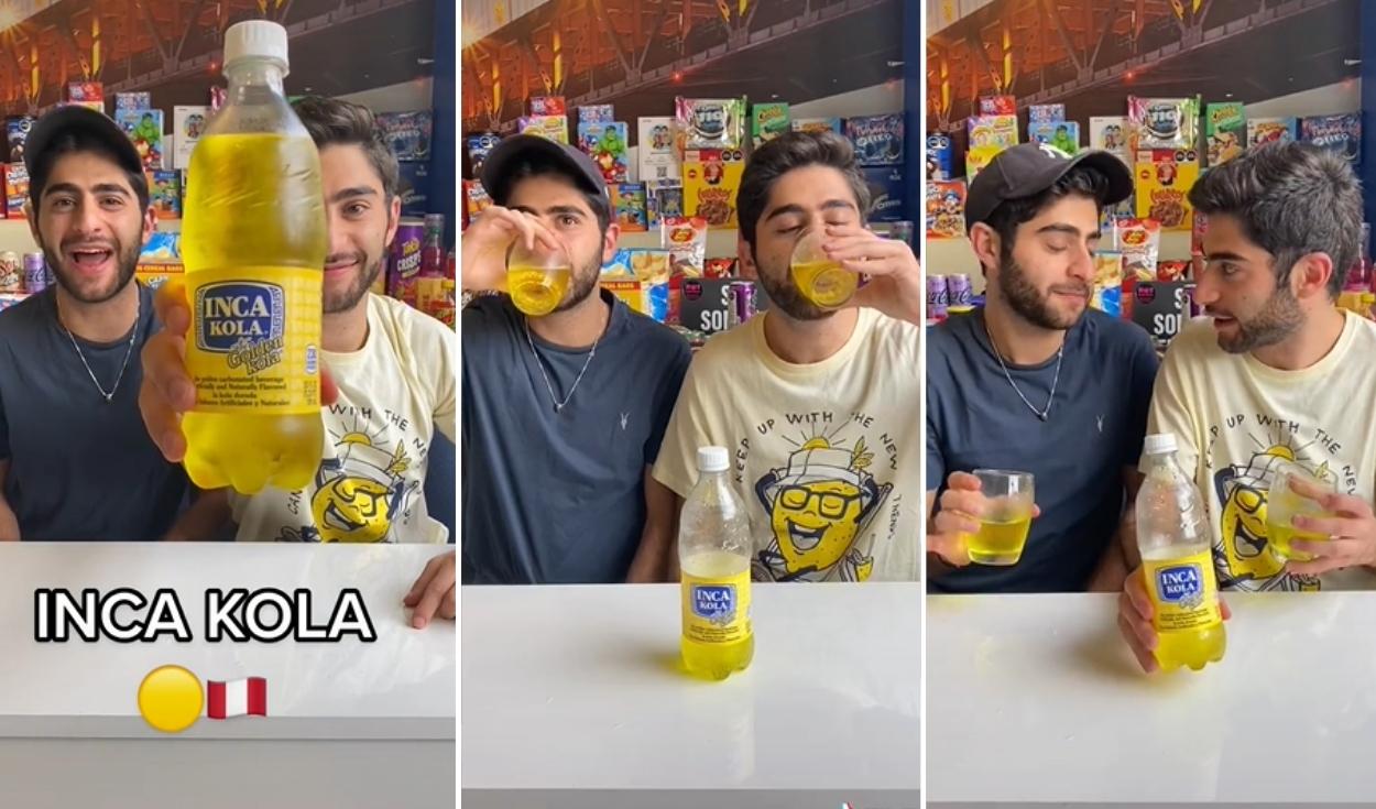 Tiktok Video Viral Per Gemelos Extranjeros Prueban Inca Kola Por