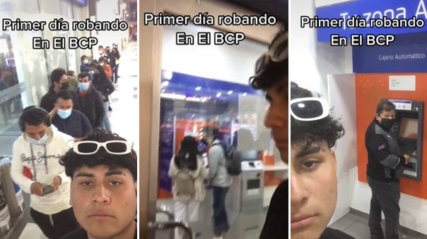 TikTok viral peruano hace broma pesada a clientes que hacían cola en