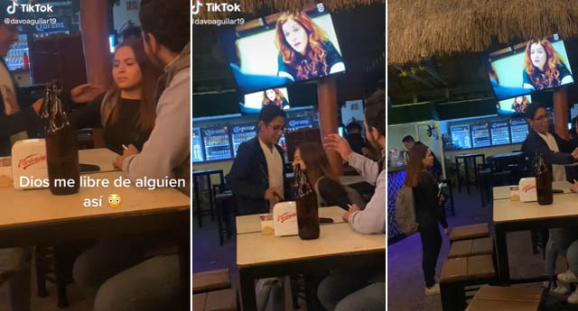 Tiktok Viral M Xico Joven Descubre A Su Pareja En Bar Con Un Amigo