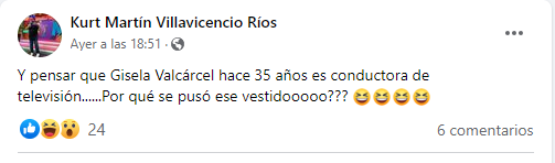 Kurt Villavicencio Metiche sobre reclamo de Gisela Valcárcel a Edson