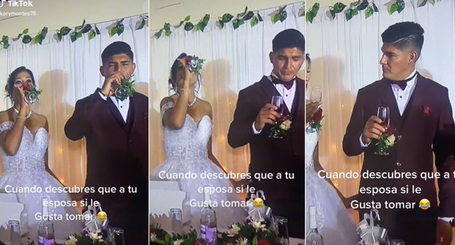 Tiktok viral México hombre descubre en boda que a su pareja le gusta