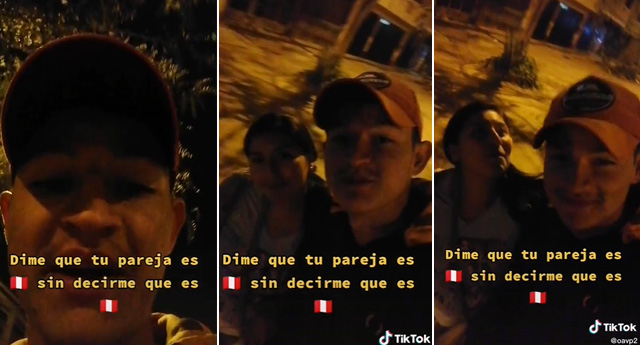 TikTok viral Perú venezolano dice que su pareja es peruana sin decir