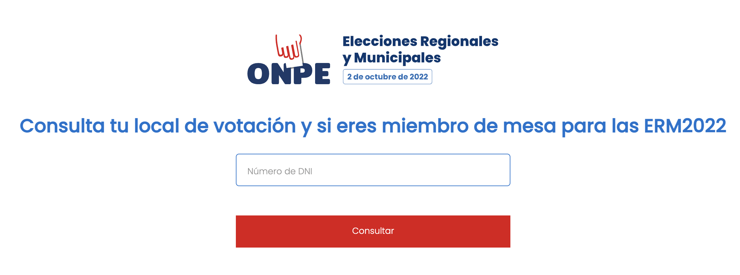 Elecciones 2022 Consulta dónde votar en las elecciones municipales y