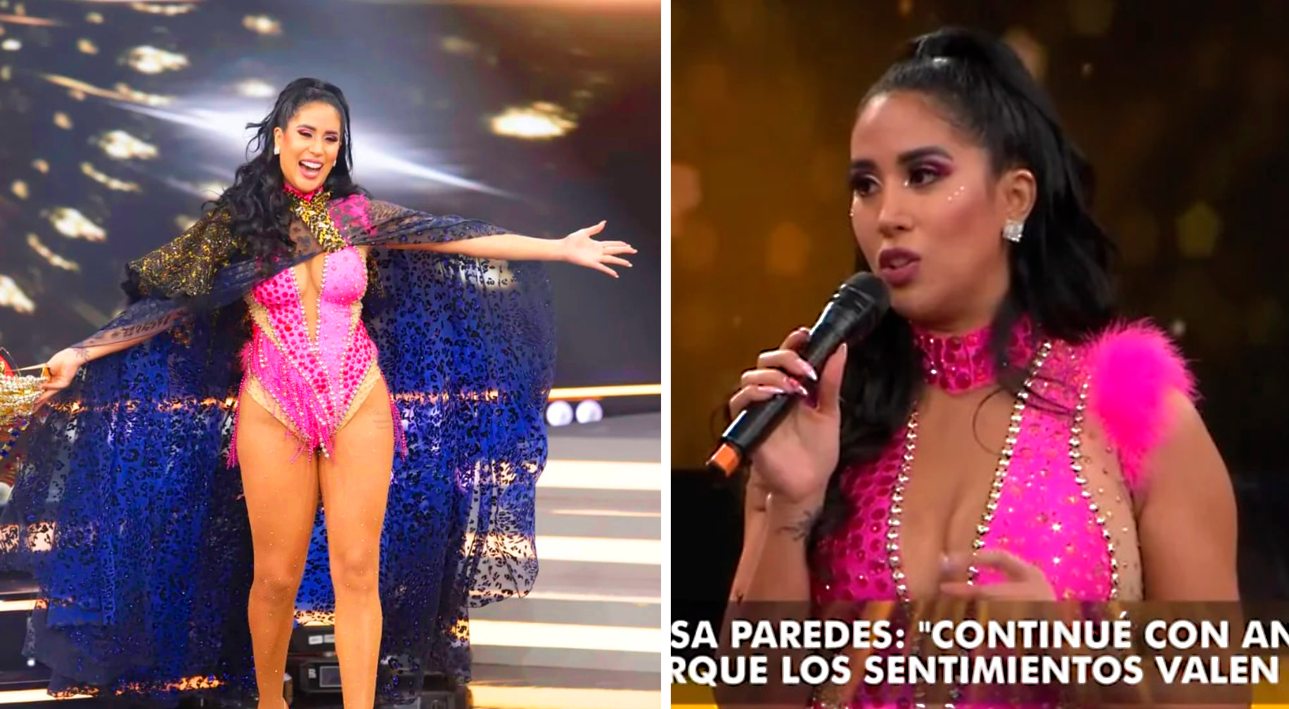 Mamá de Melissa Paredes saca cara por ella en El gran show Eres una