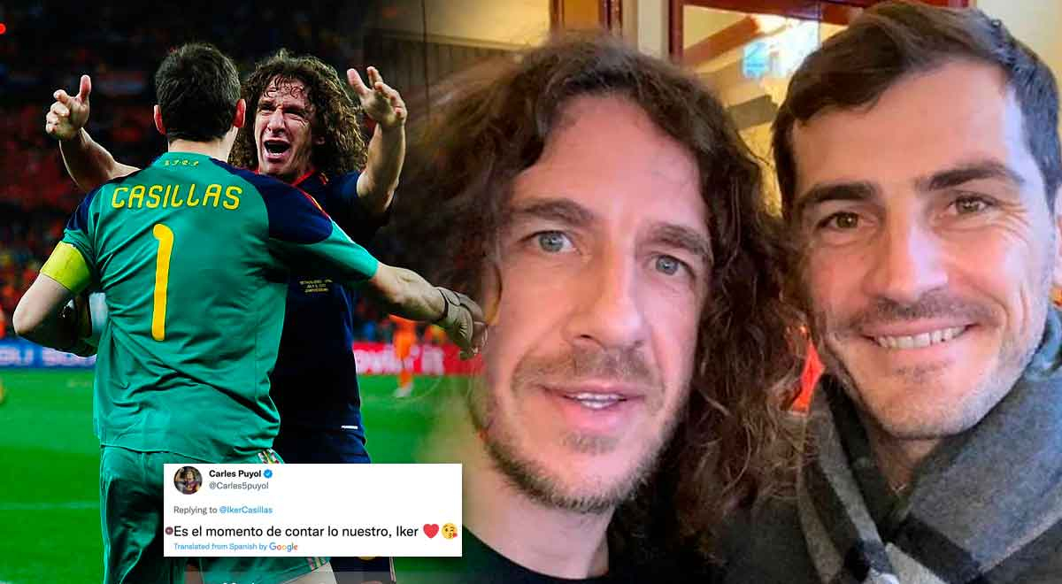 Carles Puyol Manda Beso A Iker Casillas Tras Decir Que Es Gay Es