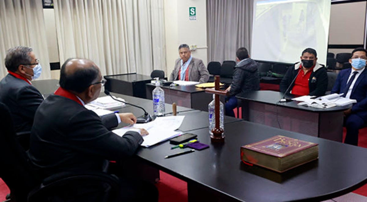 La Segunda Sala Penal de Apelaciones Transitoria continúa realizando