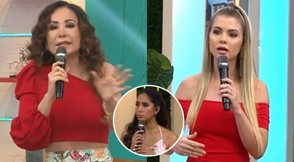 Brunella Horna Jala Orejas A Janet Barboza Por Entrevista Que Realiz A