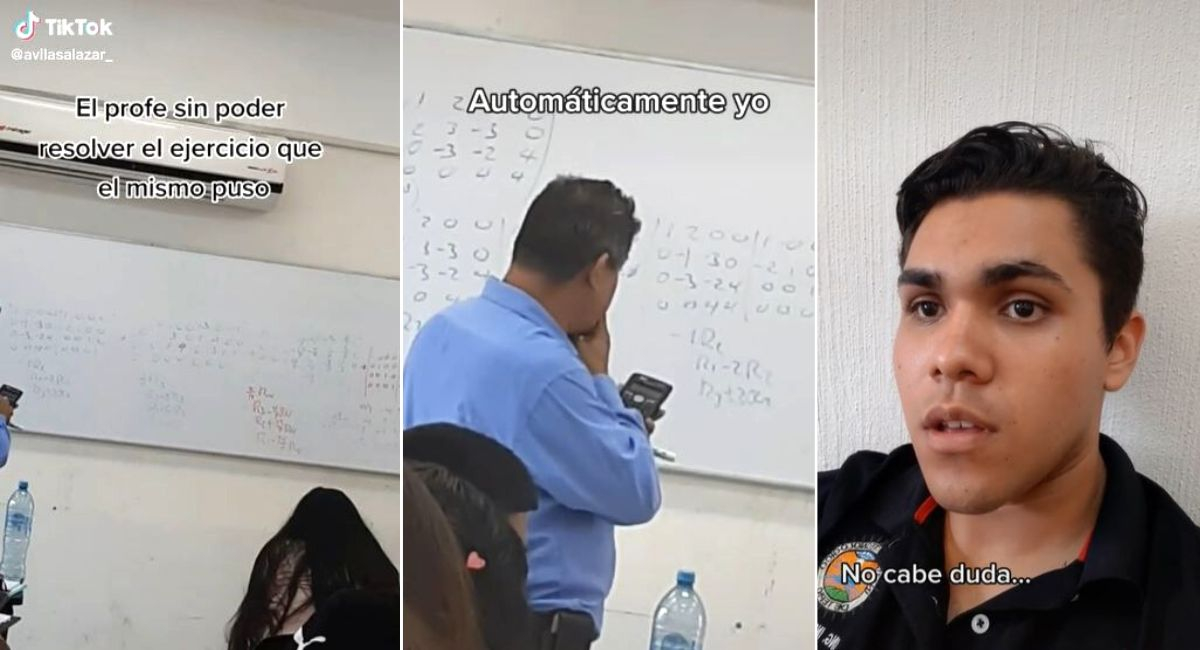 Tiktok Video Viral Profesor De Ingenier A Reta A Sus Alumnos Para