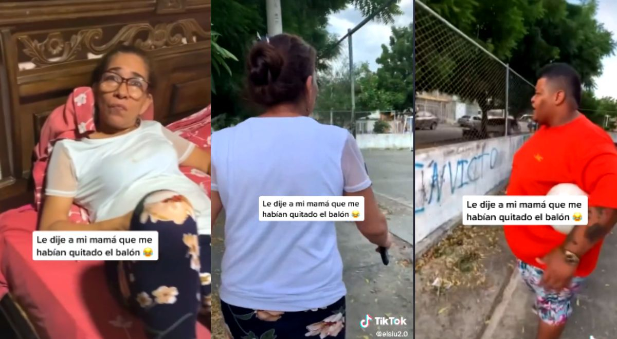 Tiktok Viral Mam Fue A Defender A Su Hijo Que Le Quitaron Su Bal N Y