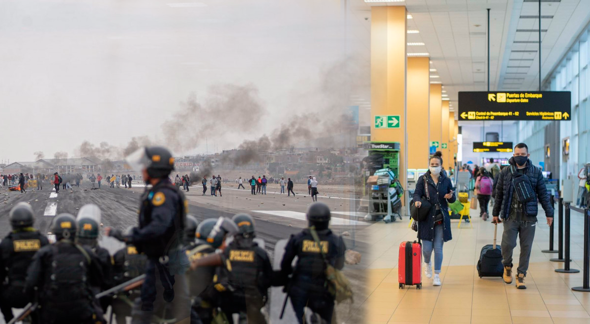 Protestas en Perú Cuál es la situación en los aeropuertos y cómo