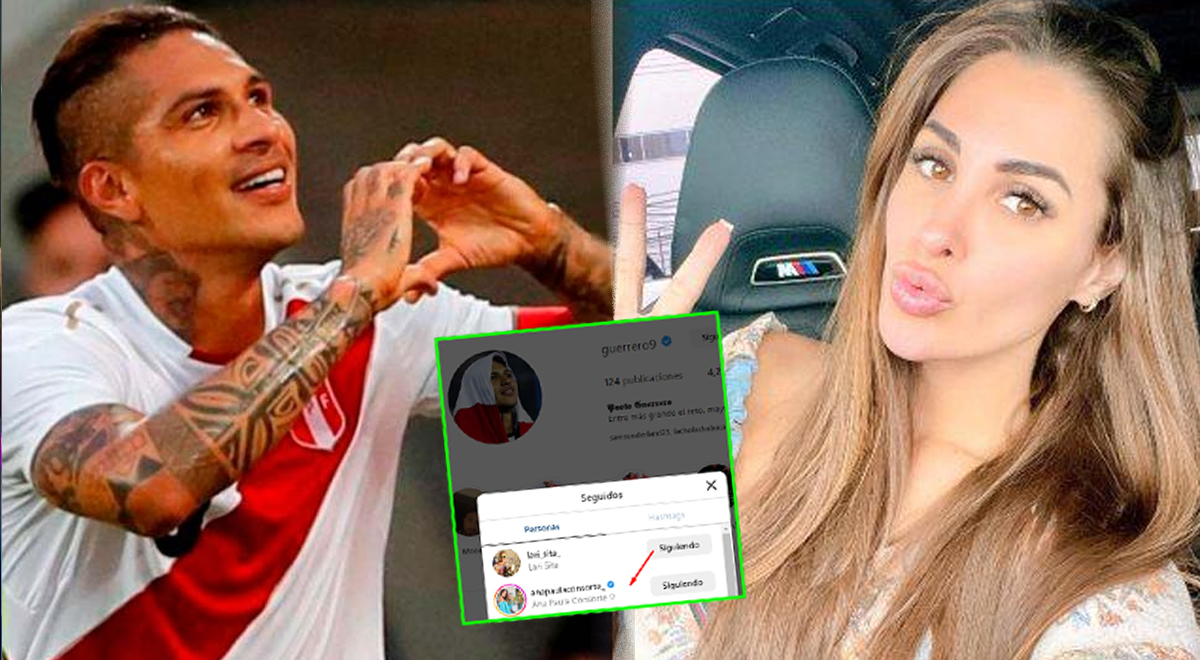 Paolo Guerrero Y Ana Paula Vuelven A Seguirse Una Vez M S En Instagram