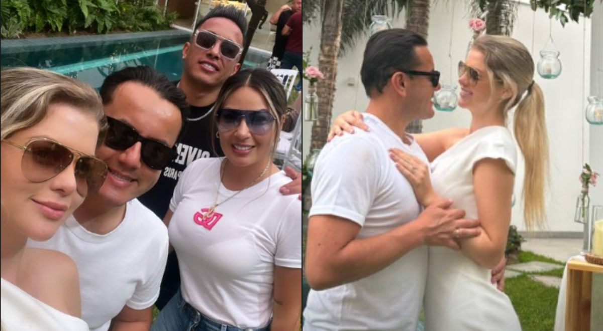 Brunella Horna Y Richard Acu A Instagram Siguen Celebrando Con