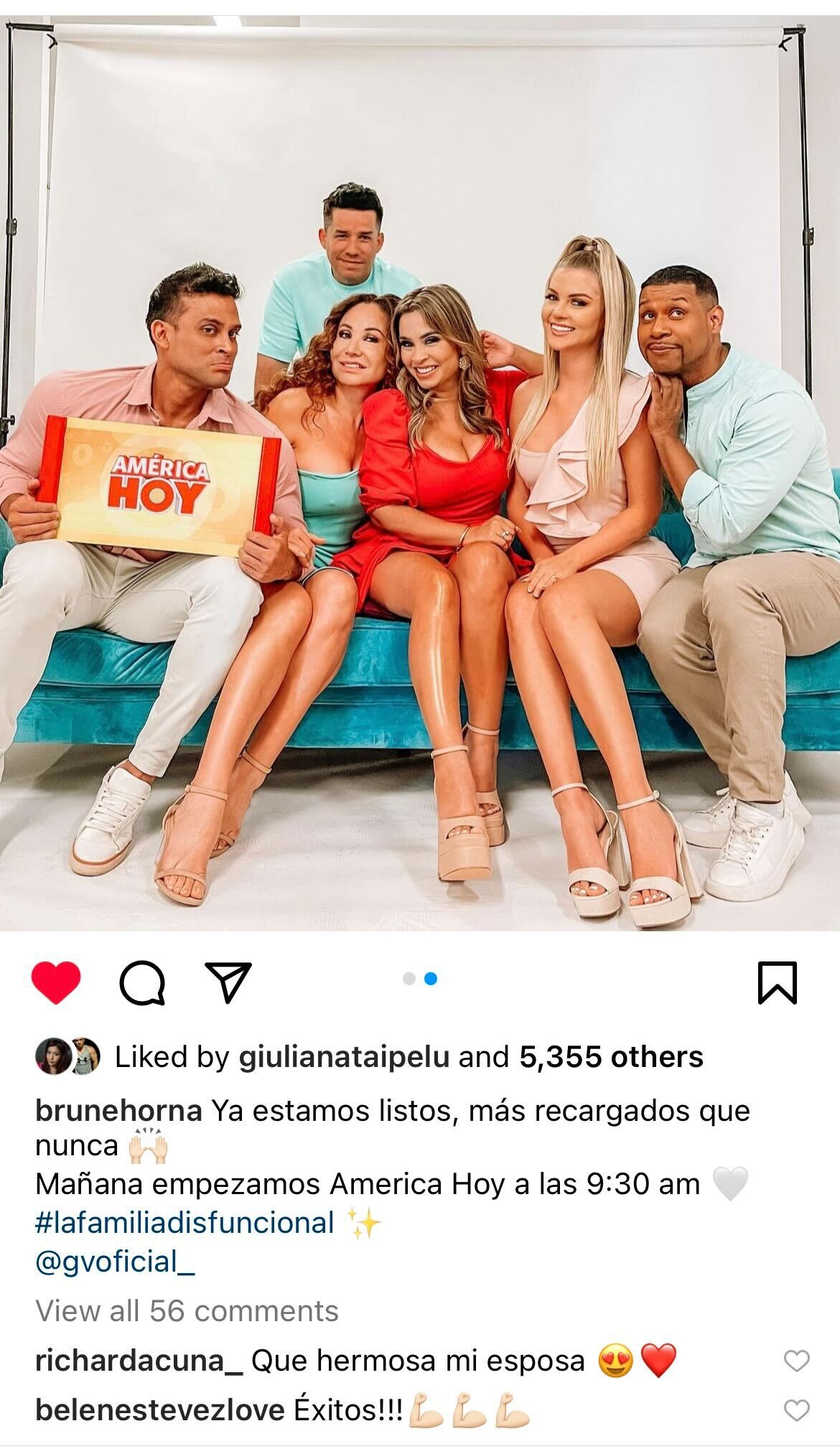 Brunella Horna Instagram Emocionada Por Regreso De Am Rica Hoy Y Su