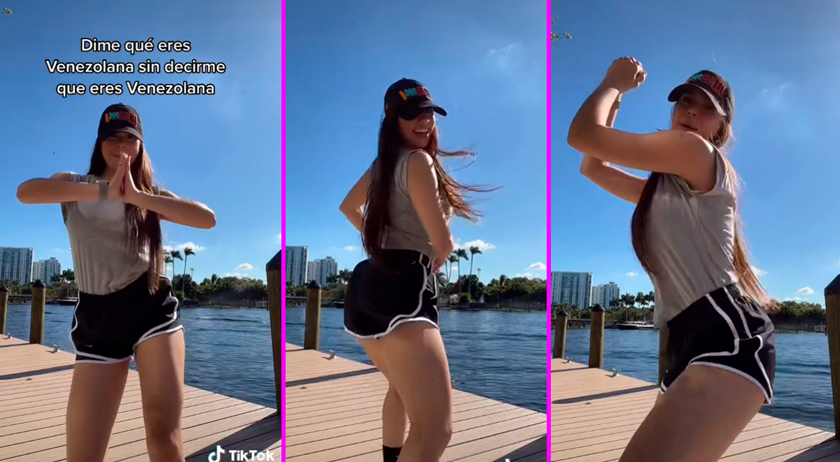 Tiktok Viral Venezolana La Rompe A Ritmo De Tambor Venezolano Y