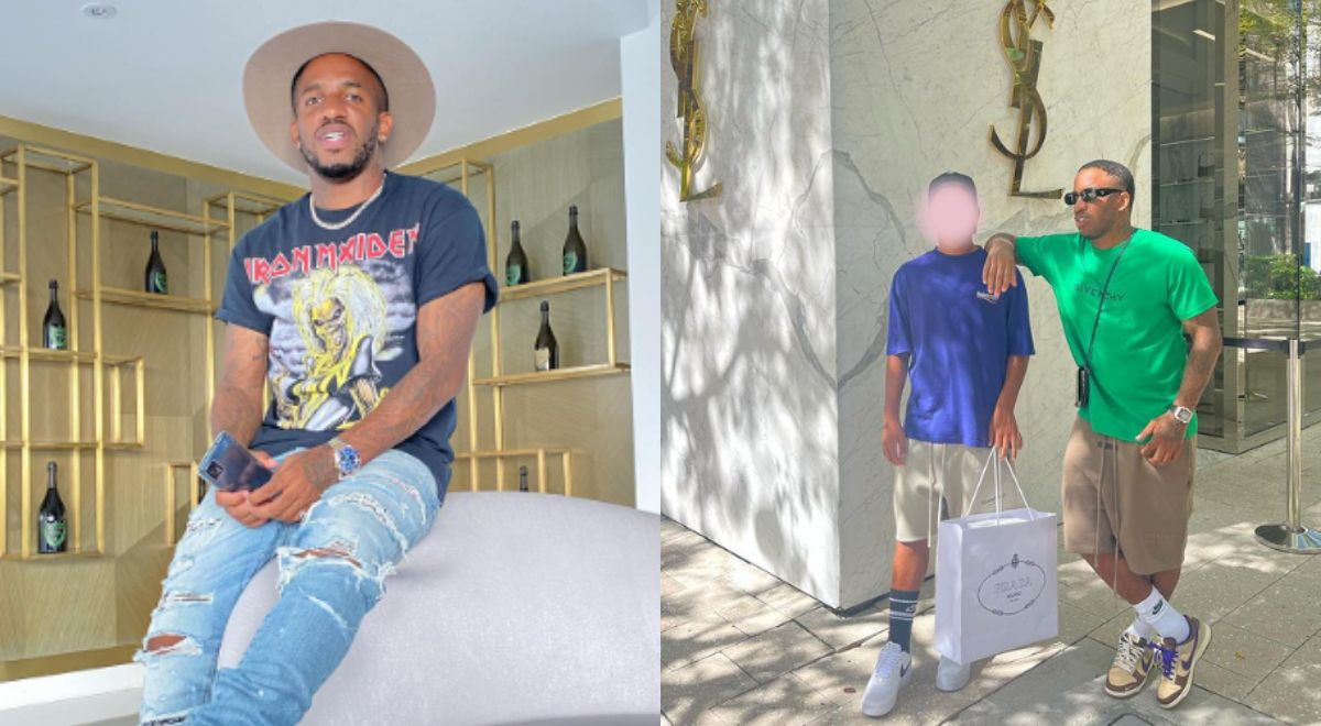 Jefferson Farfán Instagram regala zapatos Prada a su hijo Adriano