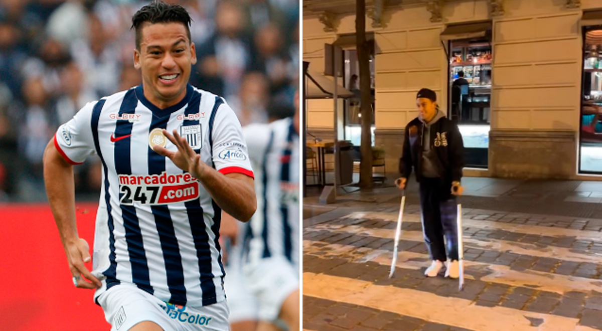 Alianza Lima Cristian Benavente En Instagram Camina En Muletas En