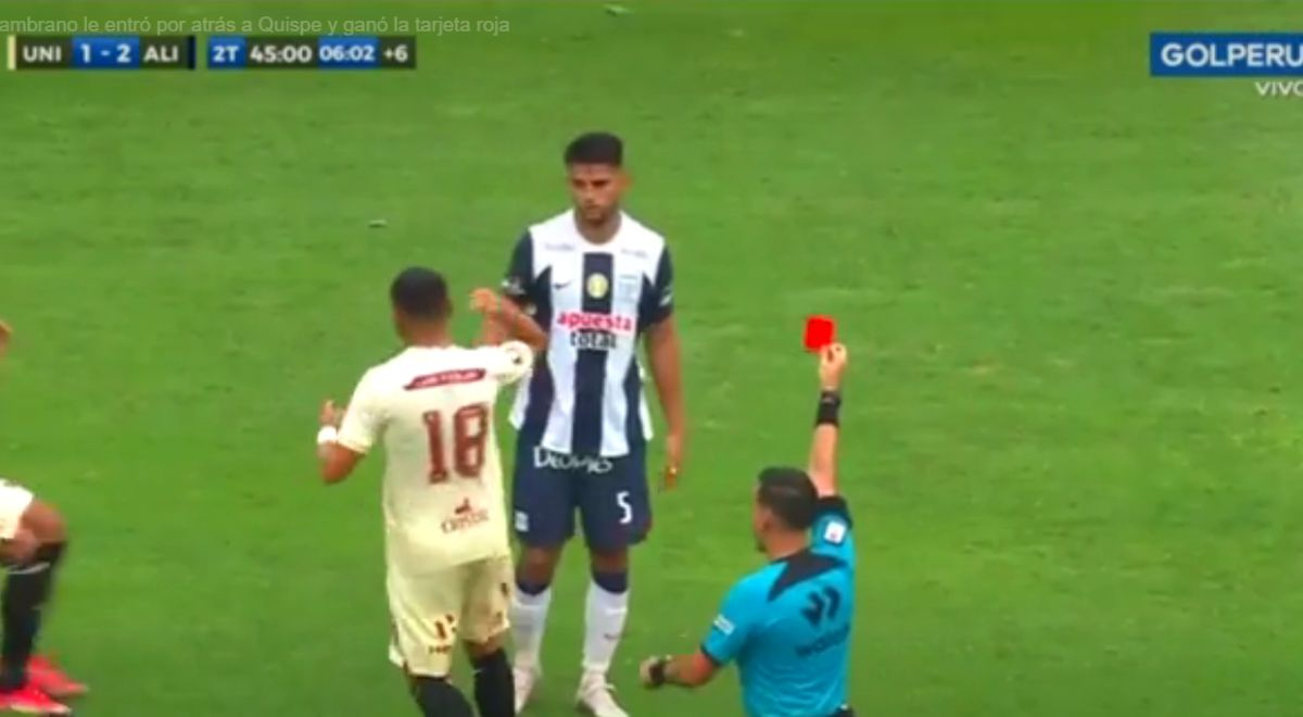 Universitario Vs Alianza Lima Carlos Zambrano En Su Debut Acaba El