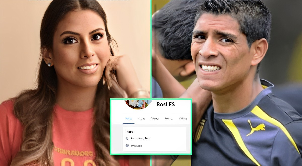 Paolo Hurtado Rosa Fuentes en Facebook olvidó a su aún esposo tras