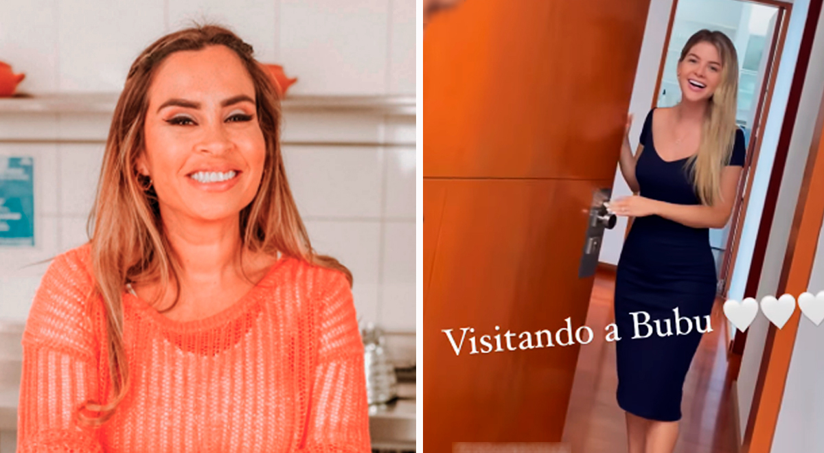 Brunella Horna Ethel Pozo llegó hasta la casa de la empresaria y