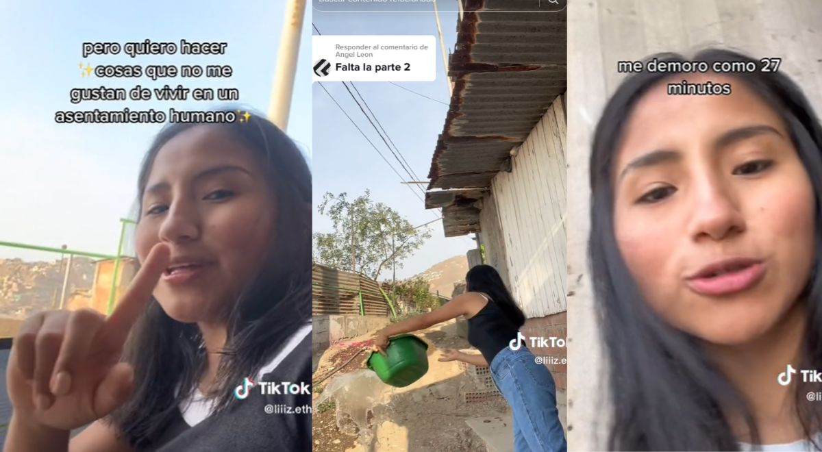 Tiktok Viral Joven Revela Lo Malo De Vivir En Un Asentamiento Humano Y