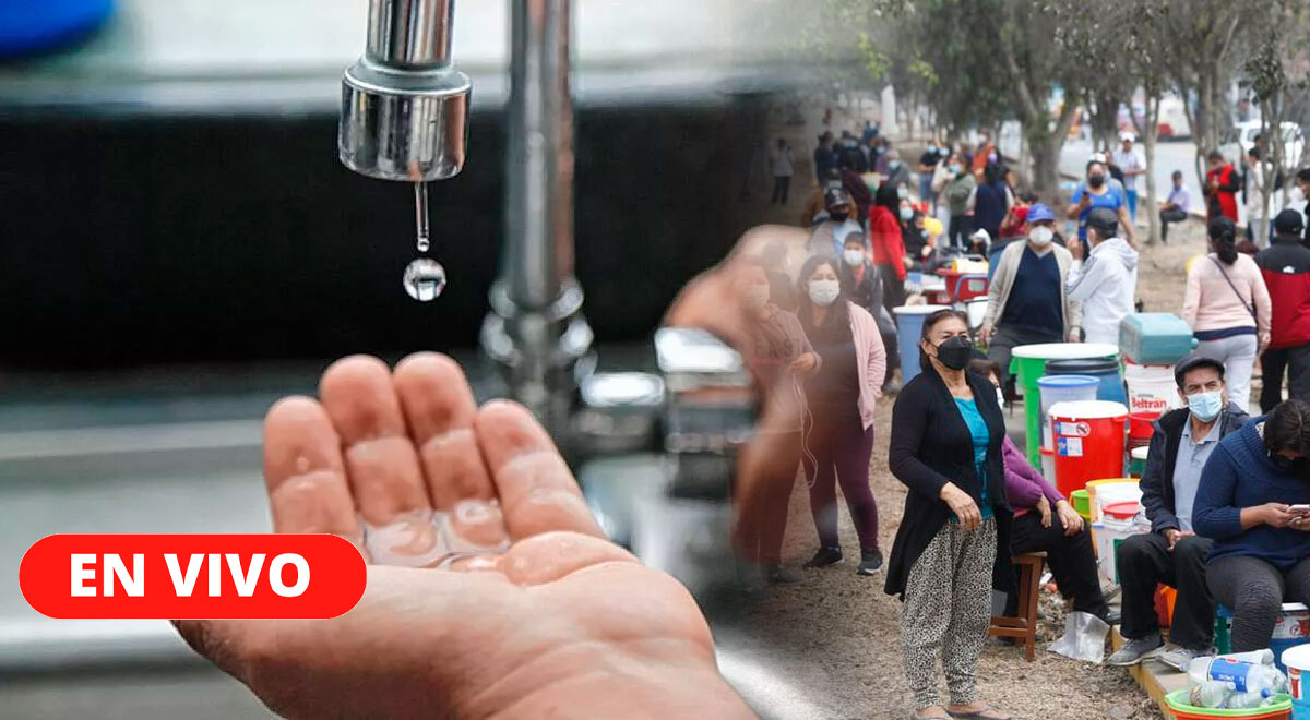 Corte de agua Sedapal hoy miércoles 21 de junio del 2023 estos son