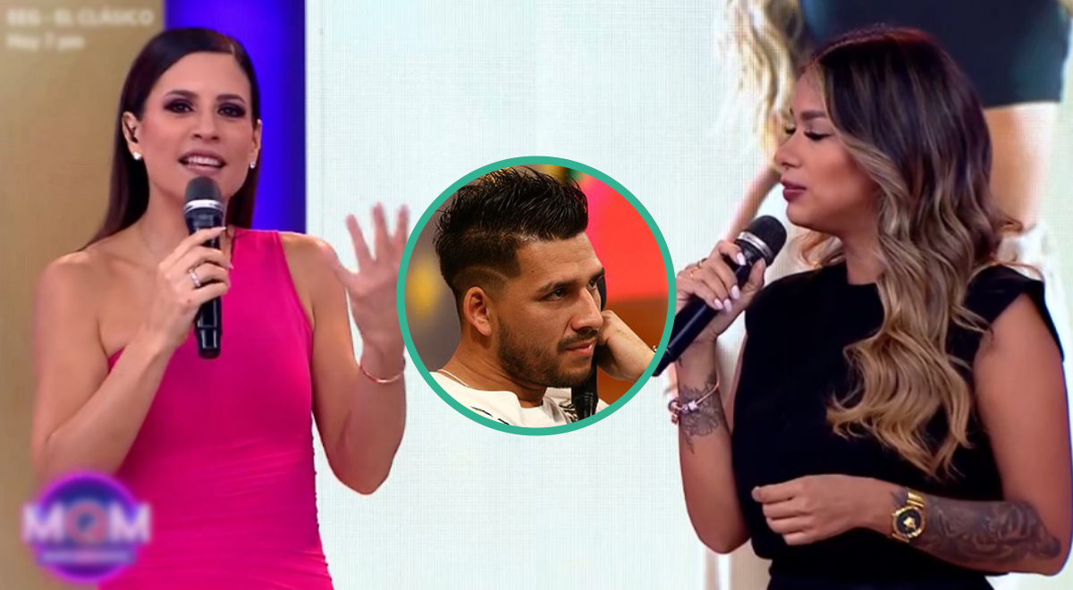 Shirley Arica se incomoda con María Pía por preguntarle de su ex cuando