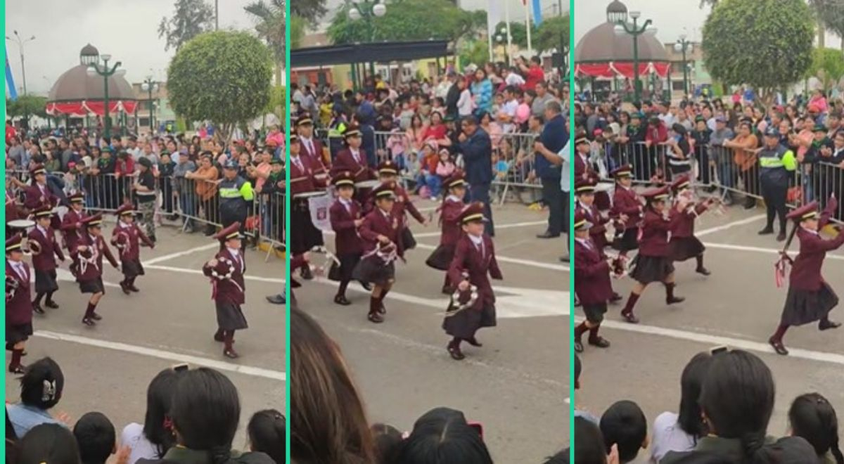 Fiestas Patrias Grupo De Ni As Causa Sensaci N En Desfile Por Fiestas