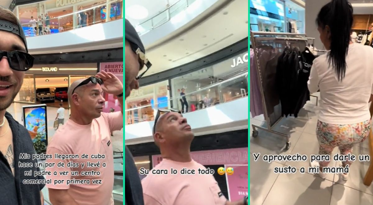 TikTok Viral Joven Cubano Trae Por Primera Vez A Sus Padres A Un