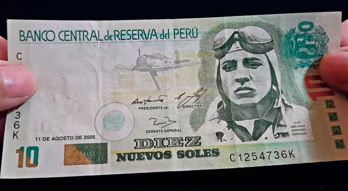 El billete de 10 soles más buscado por coleccionistas y que podría