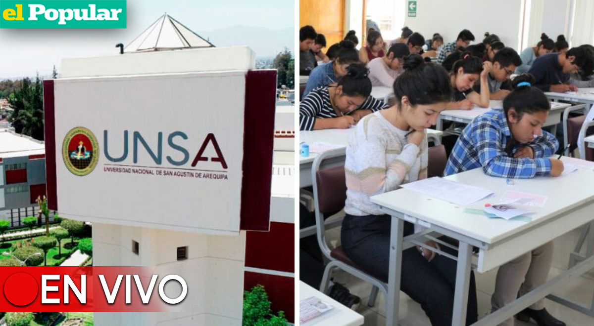 Examen de admisión UNSA 2024 resultados oficiales de la evaluación de