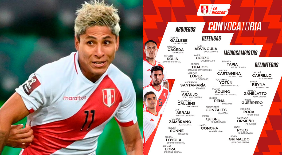 Juan Reynoso anuncia LISTA FINAL de convocados de la Selección Peruana