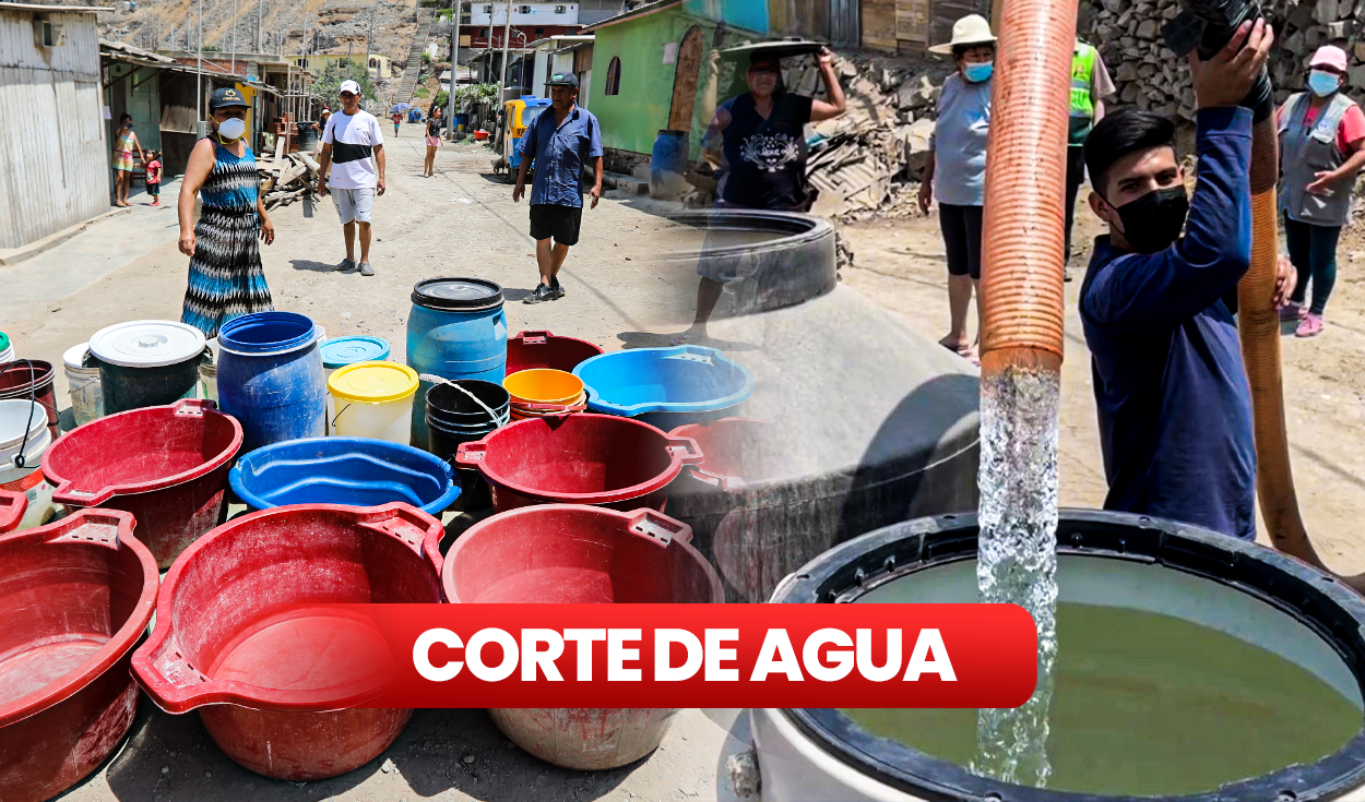 Corte De Agua Sedapal Martes De Octubre Del Estos Son Los