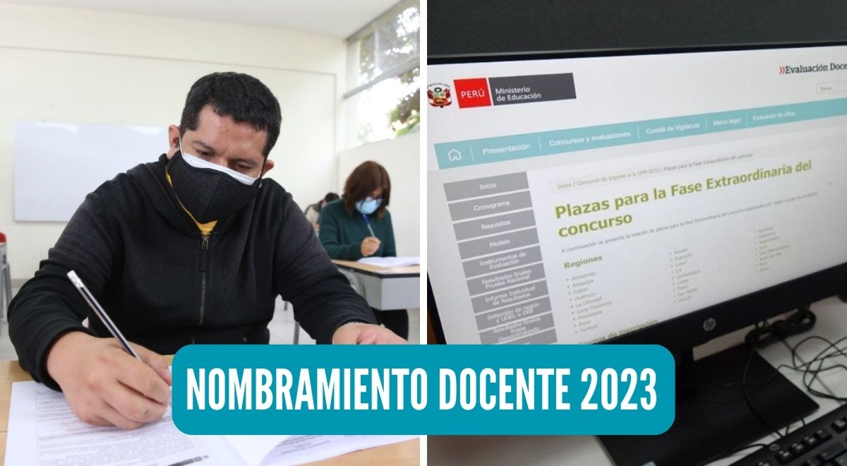 Nombramiento Docente Revisa Aqu Las M S De Mil Vacantes