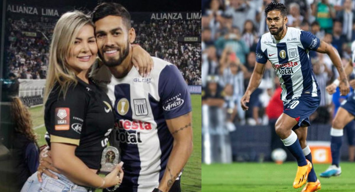 Alianza Lima Andr S Andrade Su Esposa Daniela Sandoval Env A