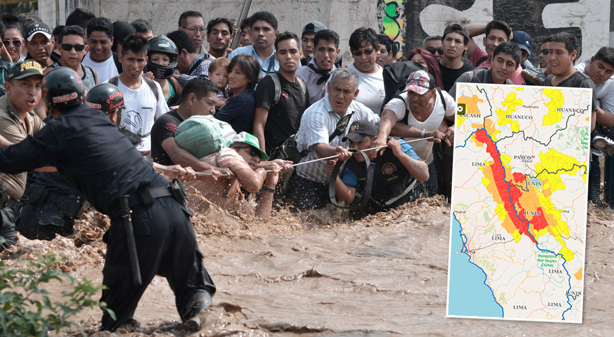 Senamhi Emite Alerta Roja De Lluvias Intensas En Quebradas De Lima Y