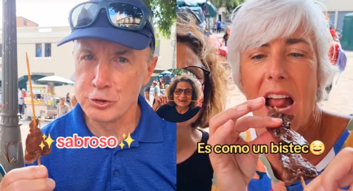 TikTok Viral Turistas Comen Anticucho Por Primera Vez Y Tienen