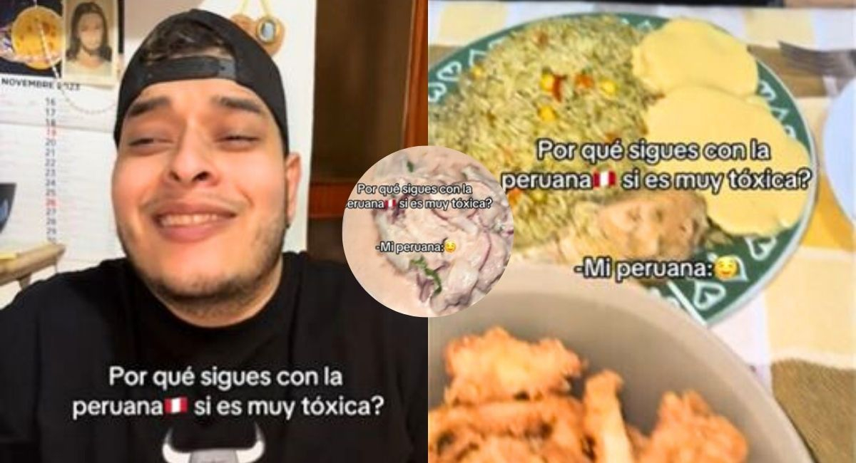 Tiktok Viral Venezolano Explica Por Qu Sigue De Novio Con Una Peruana