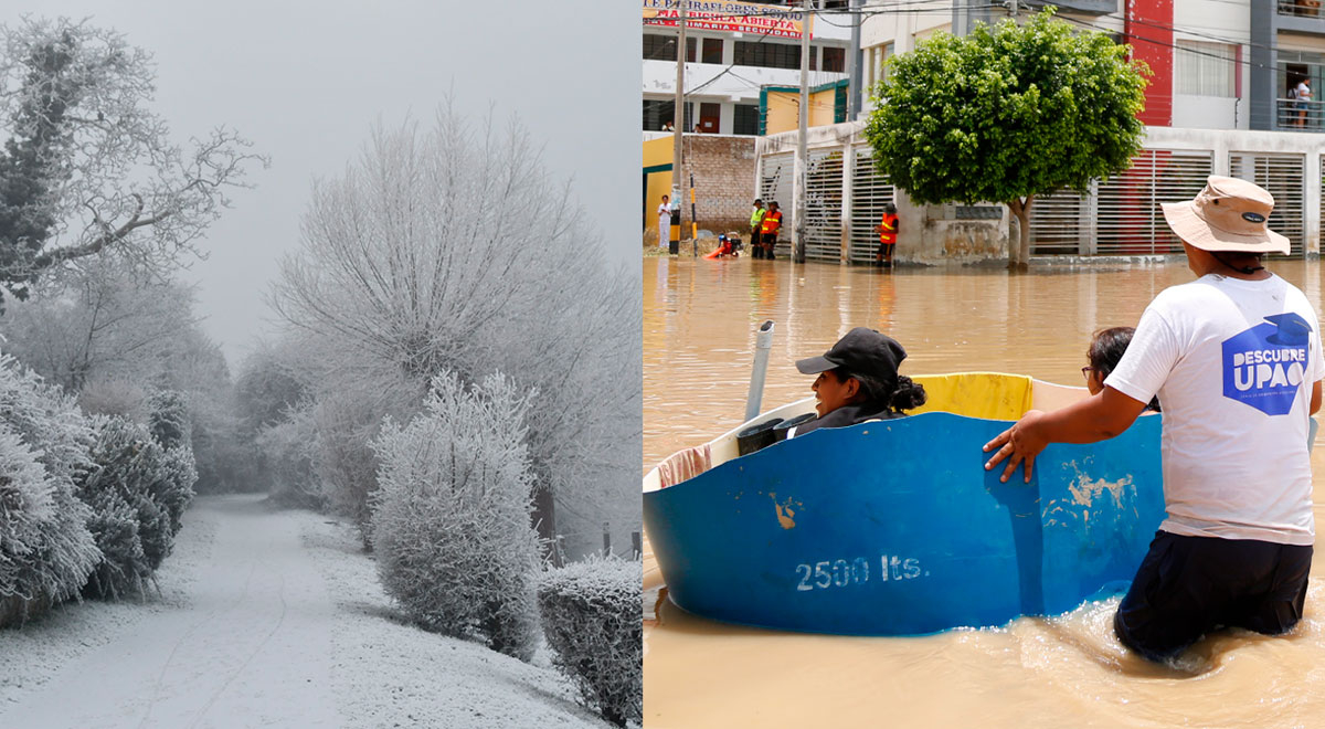 Senamhi Anuncia Nieve Y Fuertes Lluvias En Navidad Hasta El De