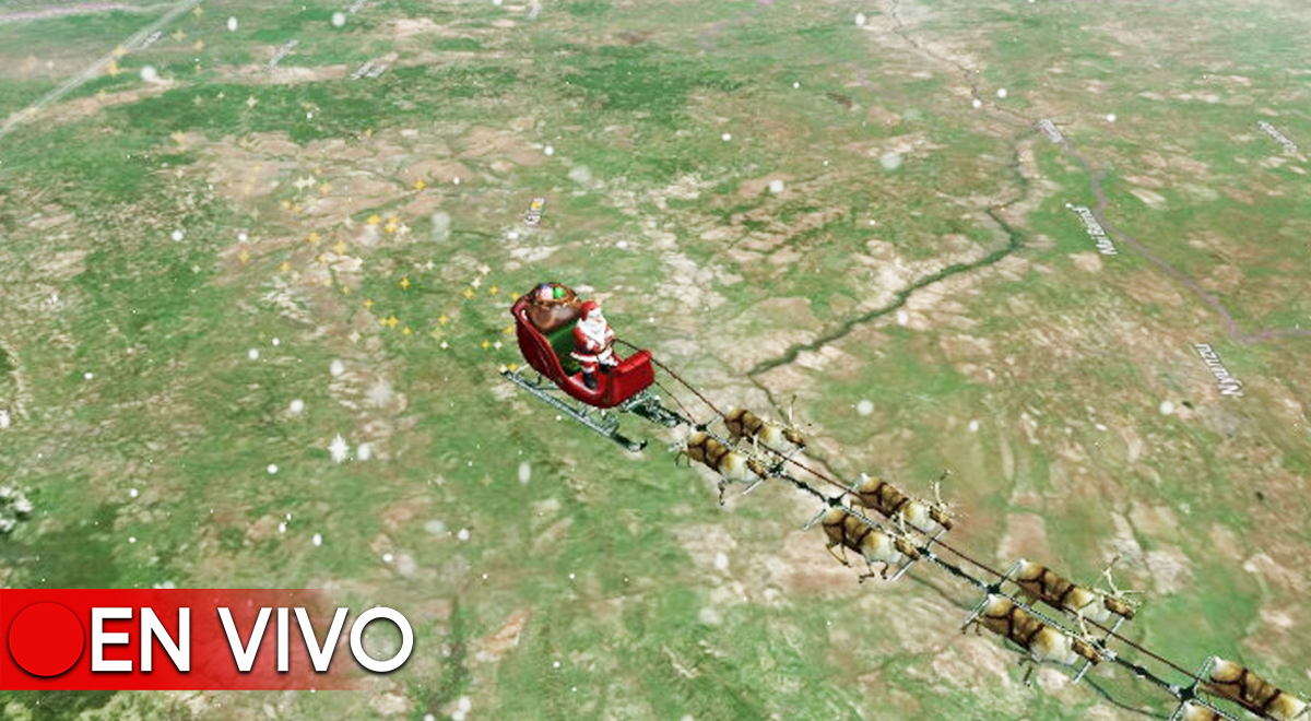 Pap Noel Y Su Recorrido Por Navidad En Vivo V A Santa Tracker Sigue