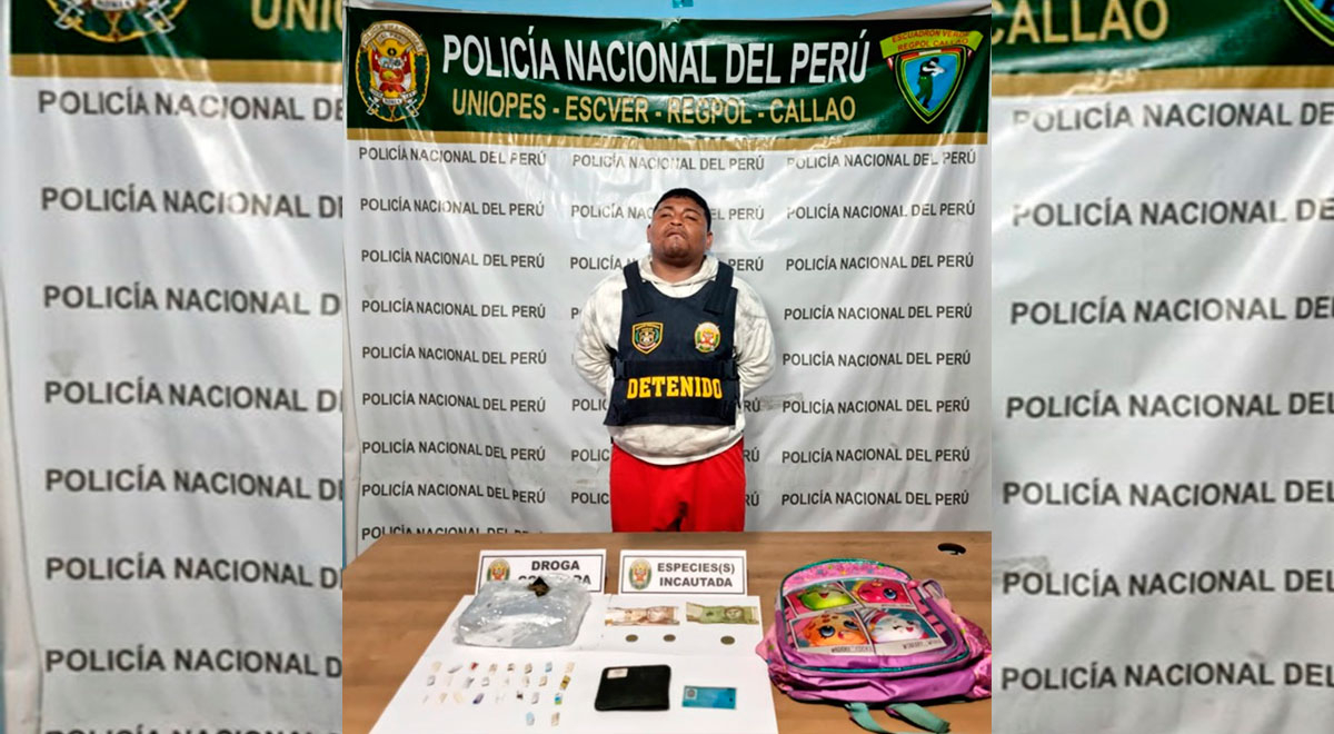 Pnp Captura A Sujeto Que Escond A Droga En Mochila De Ni A Callao