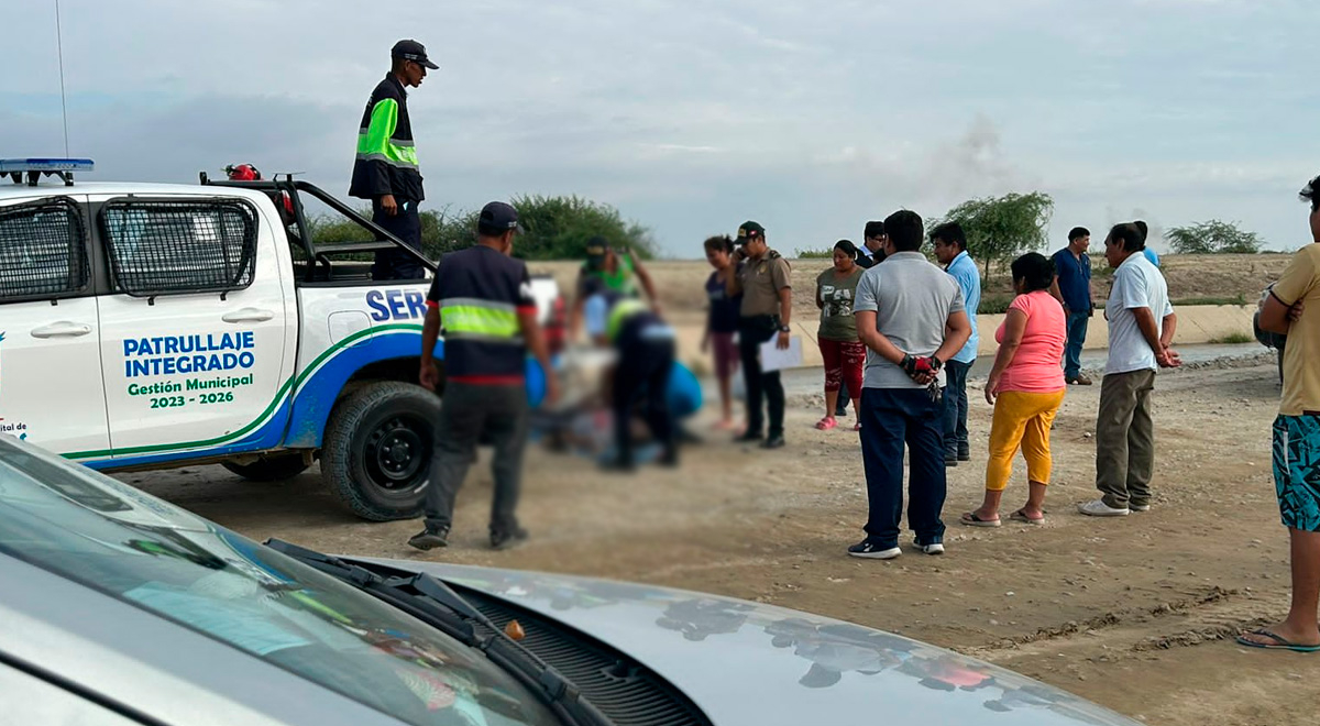 Piura Hallan Cuerpo Sin Vida Flotando En Canal La Legua En Piura